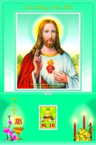 Tranh Lịch Tết Đón Xuân ĐỨC CHÚA